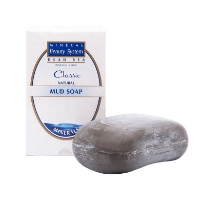 125g Face and Body Care Basic Cleaning Organic Dead Sea Mineral Toilet Black Mud Bath Soap