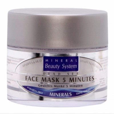 Classic Skin Care Face Mask 5 Minutes Anti Stress for all skin types - Dead Dead Sea Cosmetics