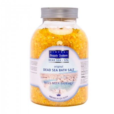 Different Colors and Fragrances Dead Sea Pure Natural Bath Salt Lemon grass - Pure Natural skin and Body care SPA salt